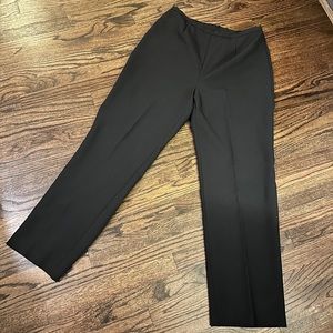 R&K Originals Women's Pants 12 Back Zip Business Career Black